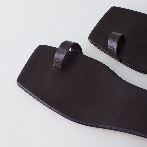 Tibi Cassius Lace Up Long Sandals in Brown, size 38 (fits like narrow 9/9.5!) - Picture 3 of 13